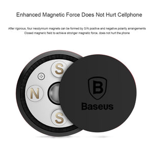 Baseus Magnetic Car Phone Holder For iPhone XS & Samsung