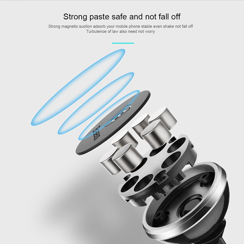 Baseus Magnetic Car Phone Holder For iPhone XS & Samsung